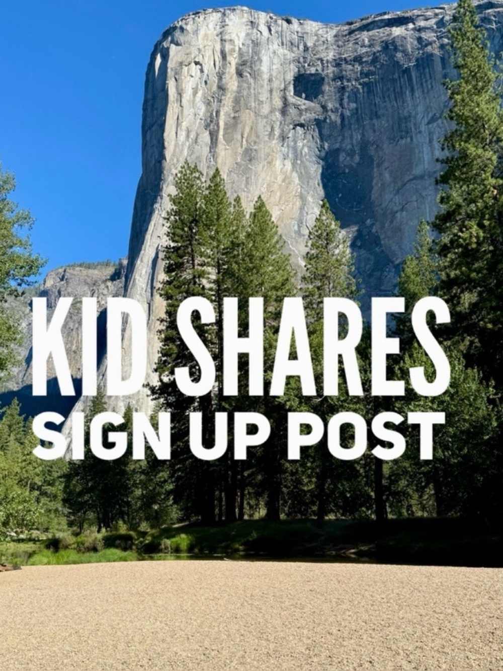 Kid Shares Sign Up